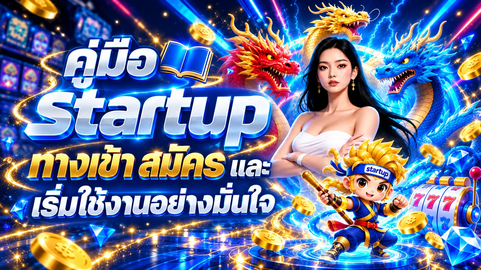 startup ทางเข้า สมัคร และเริ่มใช้งานอย่างปลอดภัย